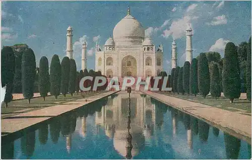 Moderne Karte Taj Mahal Agra