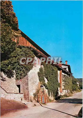 Moderne Karte Ambert ( P de D) Moulin Richard de Bas Facade du Moulin Richard de Bas Musee Historique du Papie