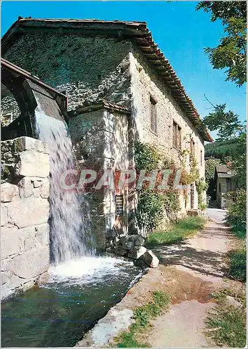 Cartes postales moderne Ambert ( P de D) Moulin Richard de Bas la Roue du Moulin a Papier Musee Historique du Papier