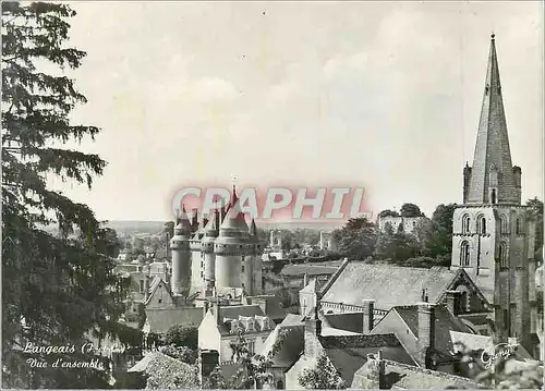 Moderne Karte Langeais Vue d'Ensemble