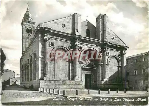 Cartes postales moderne Rimini Temple Malatestien par Leon Battista Alberti
