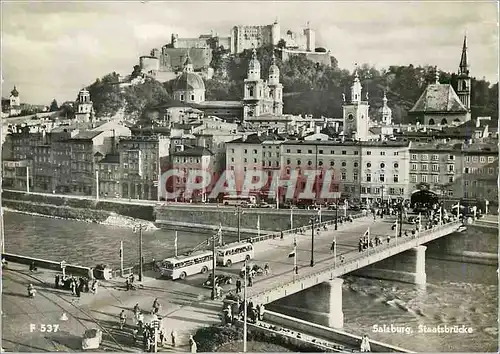Cartes postales moderne Salzburg Staatsbrucke