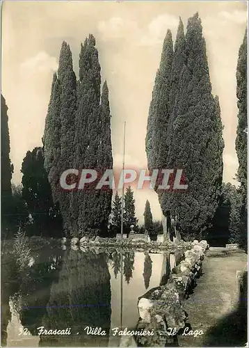 Cartes postales moderne Frascati Villa Falconieri Il Lago