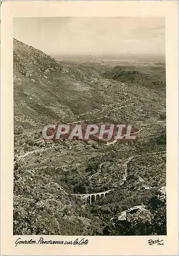 Cartes postales moderne Gourdon Panorama sur la Cote