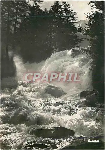 Moderne Karte Nevache Cascade de Fontcouverte