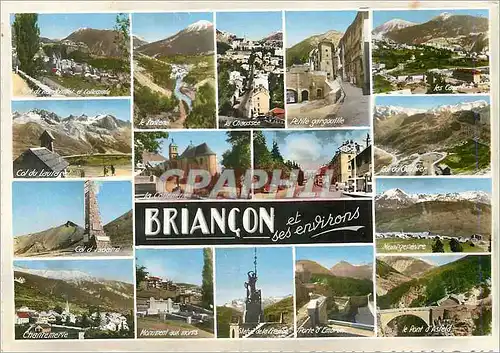 Moderne Karte Briancon (H A) et ses Evirons