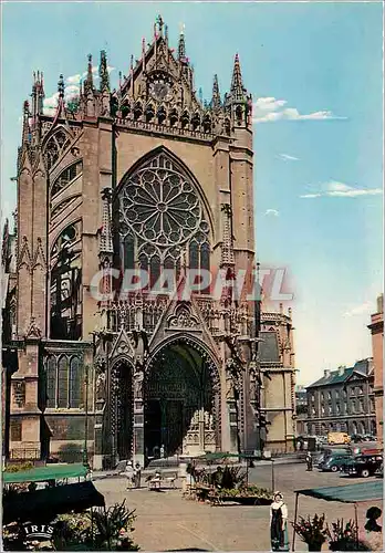 Moderne Karte La Lorraine Pittoresque La Cathedrale de Metz (Moselle)