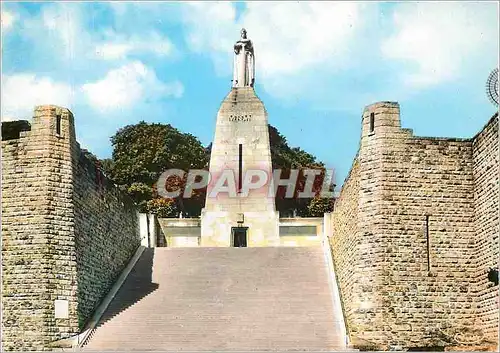Moderne Karte Verdun (Meuse) Monument de la Victoire Militaria
