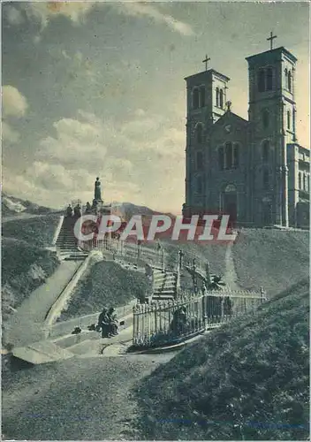 Cartes postales moderne Pelerinage de N D de la Salette Lieux de l'Apparition et Basilique