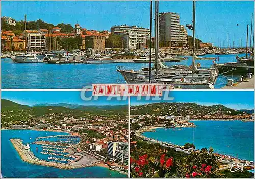 Cartes postales moderne Sainte Maxime (Var) La Cote d'Azur Varoise