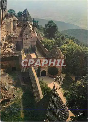 Cartes postales moderne Haut Koenigsbourg (Alt 765m) L'Alsace Couleurs et Lumiere de France