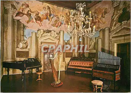 Cartes postales moderne Villa Godi Malinverni Lonedo di Lugo Vicentino Italy Orgue Harpe