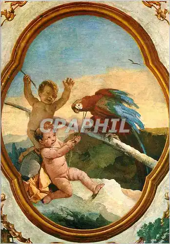 Cartes postales moderne Vicenza Foresteria della Villa Valmarana Jeux enfantins