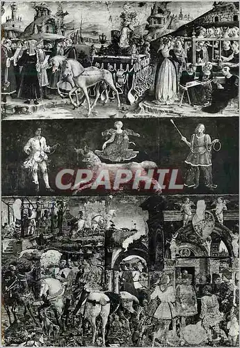 Cartes postales moderne Ferrara Palazzo Schifanoia Francesco del Cossa Il Mese di Marzo