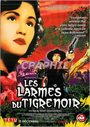 Moderne Karte Les Larmes du Tigre Noir Un Film de Wisit Sasanatieng