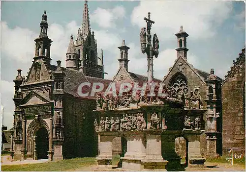 Cartes postales moderne Ensemble de Guimiliau La Bretagne en Couleurs