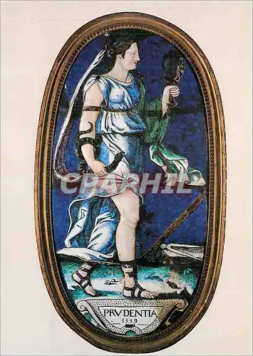 Cartes postales moderne Chateau d'Ecouen (Val d'Oise) Musee National de la Renaissance Pierre Courteys 1559 La Prudence