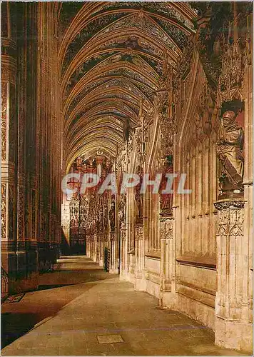 Moderne Karte Albi (Tarn) Ville d'Art Centre de Tourisme Basilique Ste Cecile XIIIe S Orgue
