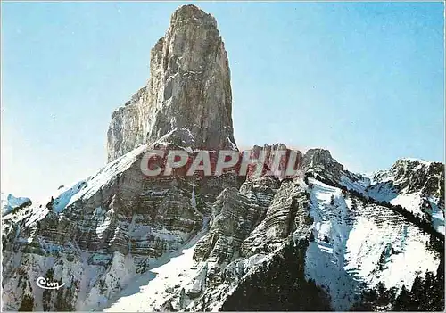 Cartes postales moderne Le Mont Aiguille Alpes et Dauphine Vue aerienne