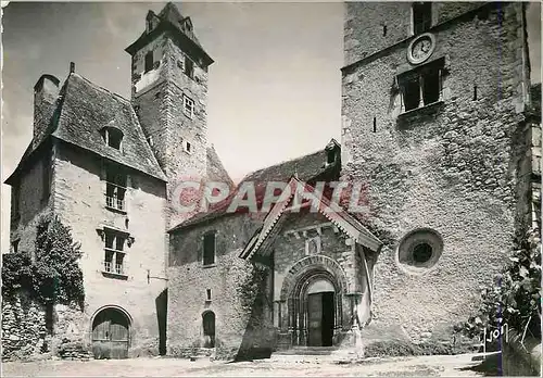 Cartes postales moderne Vallee d'Ossau Beost (Basse Pyr) L'Eglise et le Chateau