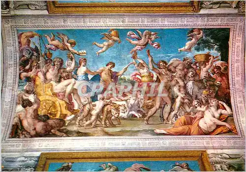Moderne Karte Rome Palais Farnese Siege de l'Ambassade de France
