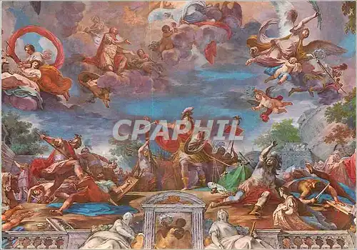 Cartes postales moderne Roma M Rossi (1774) Comille Interrompt les Pouparlers avec Brennus (Galerie Borghese)