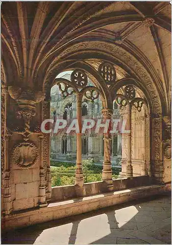 Cartes postales moderne Lisboa Mosteiro dos Jeronimos Claustro