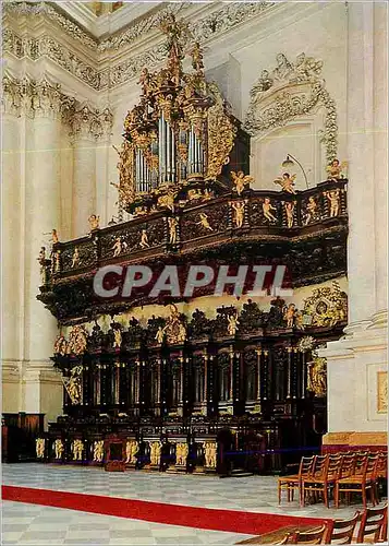 Cartes postales moderne St Florian Stiftskirche Chorgestuhl Adam Franz 1691 Orgue