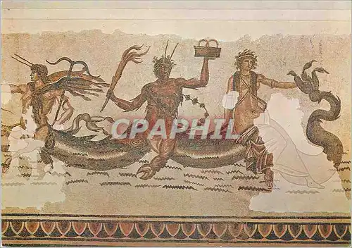 Cartes postales moderne Musee National du Bardo Thiase marin Acholla