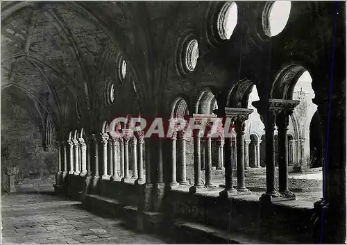 Cartes postales moderne Abbaye de Fontfroide (Bizanet par Narbonne Aude) Galerie sud du Cloitre (Debut XIIIe S)