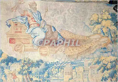 Cartes postales moderne Chateau de Chaumont sur Loire Suite de 7 Tapisseries sur le theme des Planetes (Bruxelles fin XV