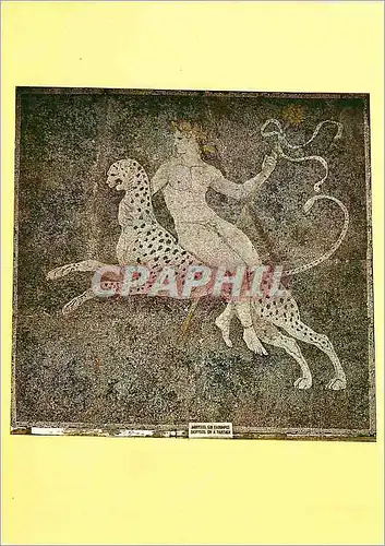 Cartes postales moderne Pella Antique Mosaique Dionysos sur le Panthere