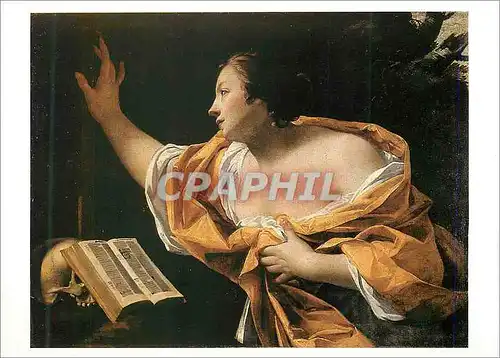 Cartes postales moderne Exposition Vouet Grand Palais 1990 Simon Vouet La Madeleine Repentante