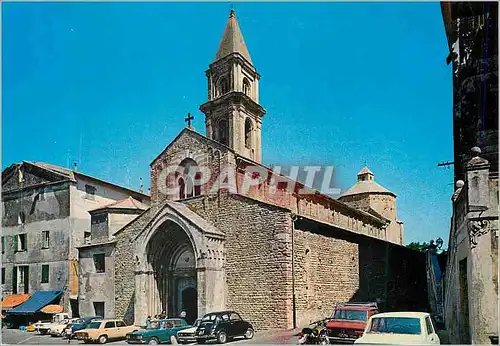 Moderne Karte Ventimiglia Cathedrale