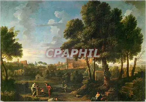 Cartes postales moderne Roma Jan Frans van Bloemen detto L'Orizzonte (1662 1749)