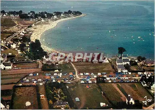 Moderne Karte Loctudy La Bretagne en Couleurs Ezer et la Plage de Laudennec