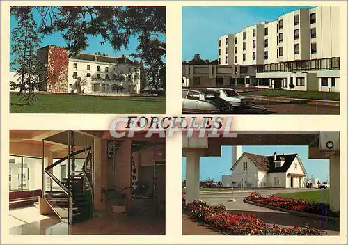 Moderne Karte Ferolles Attilly (Seine et Marne) Centre Medico Dietetique de Forcilles
