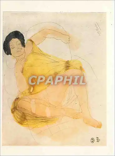 Moderne Karte Musee Rodin Paris Femme a Demi allongee les Jambes nues Auguste Rodin (1840 1917)