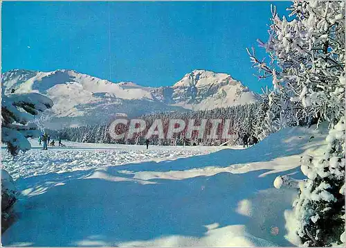 Cartes postales moderne Champs de Ski sur le Golf Le Rawyl et le Glacier du Wildhorn
