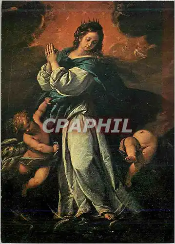 Cartes postales moderne Disentis Die Madonna von Acletta das Bedeutendste Altarbild des Bundnerlandes