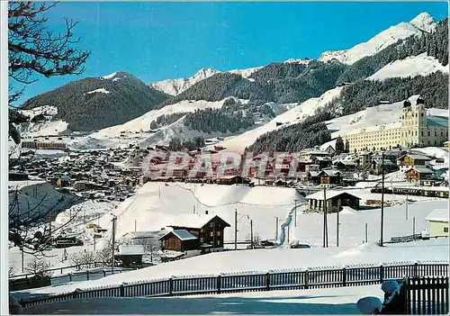 Cartes postales moderne Disentis 1130 m Blick Gegen Segnas Acletta und Caischavedra