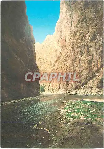 Moderne Karte Tinghir Gorge Todra