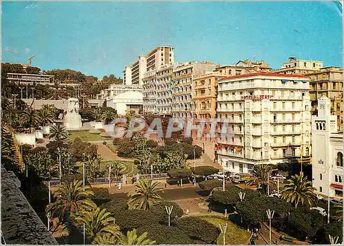 Moderne Karte Alger Boulevard Khemisti