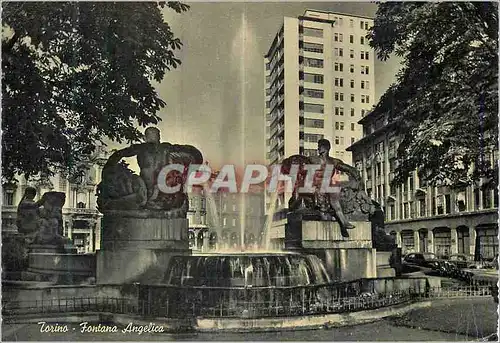 Cartes postales moderne Torino Fontana Angelica