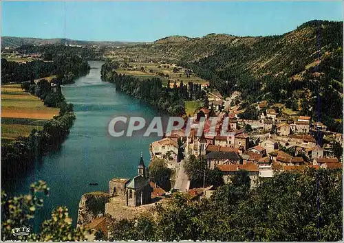 Cartes postales moderne Laroque des Arcs Le Lot Pittoresque Seduisant Village au Bord du Lot