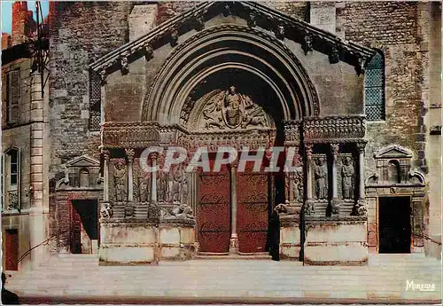 Moderne Karte Arles ( Bouches du Rhone) Reflets de Provence