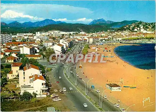 Moderne Karte Frejus Plage (Var) Vers Saint Raphael La Cote d'Azur Miracle de la Nature Couleurs et Lumiere de