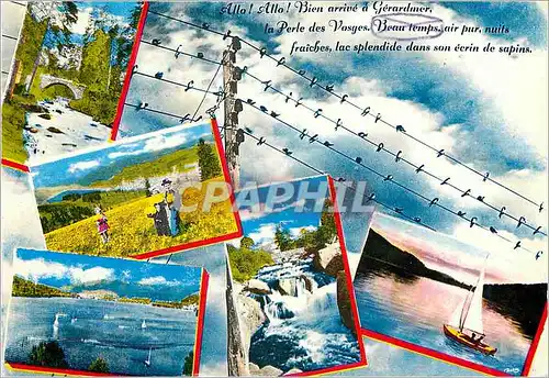 Cartes postales moderne Gerardmer Station Climatique (Alt 666 m)