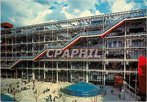 Cartes postales moderne Paris Georges Pompidou Centre National d'Art et de Culture