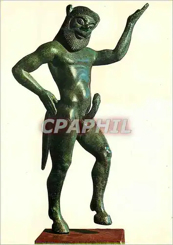 Cartes postales moderne Athenes Musee Nat Archeologique Satyre
